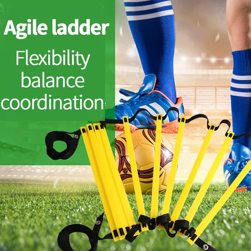 Скорость Ловкость Лестница для прыжков Футбол ловкость тренировок на улице