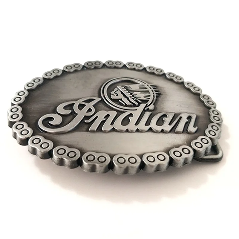 Западная мода металлические мотоциклетные цепи пряжки для ремня винтажные