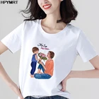 Новая летняя женская футболка 90s Vogue, модные топы, женские футболки, Harajuku, женская футболка с круглым вырезом, одежда для мамы и сына, 2020