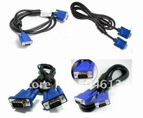 

6FT 1.8M New SVGA VGA Monitor M/M Male To Male Extension Cable