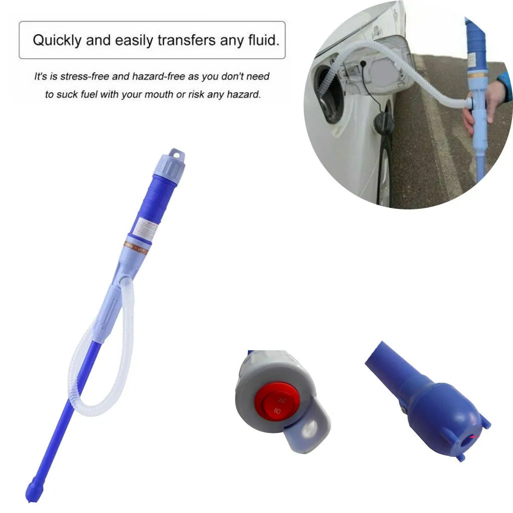 Портативная маленькая электрическая масловсасывающая труба масляный насос