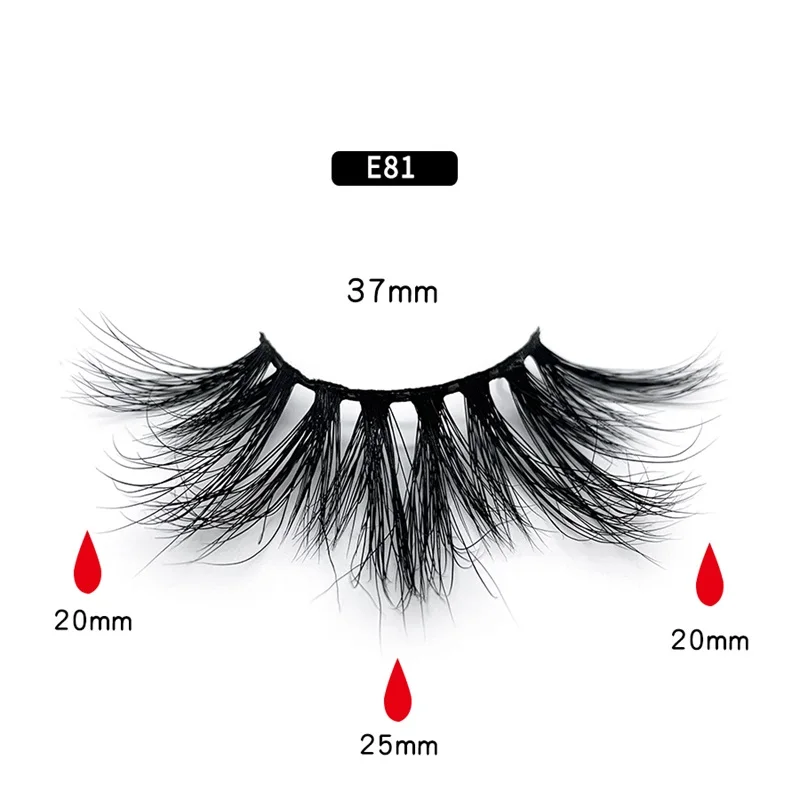 Натуральные ресницы норковые крест-накрест пряди бесплатно 3D 25 мм мягкие