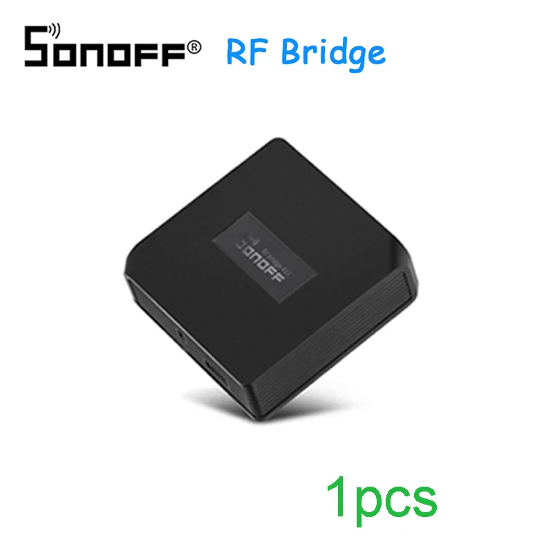 RF Bridge 1pcs Sonoff RF мост WiFi 433 МГц Замена умный дом автоматизация универсальный переключатель Интеллектуальный Domotica Wi-Fi пульт дистанционного управления RF - Комплект: RF Bridge 1pcs