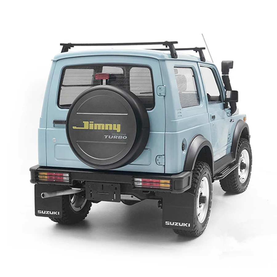 1/6 масштаб SUZUKI SAMURAI корпус запасная шина металлическая крышка с наклейками для CAPO