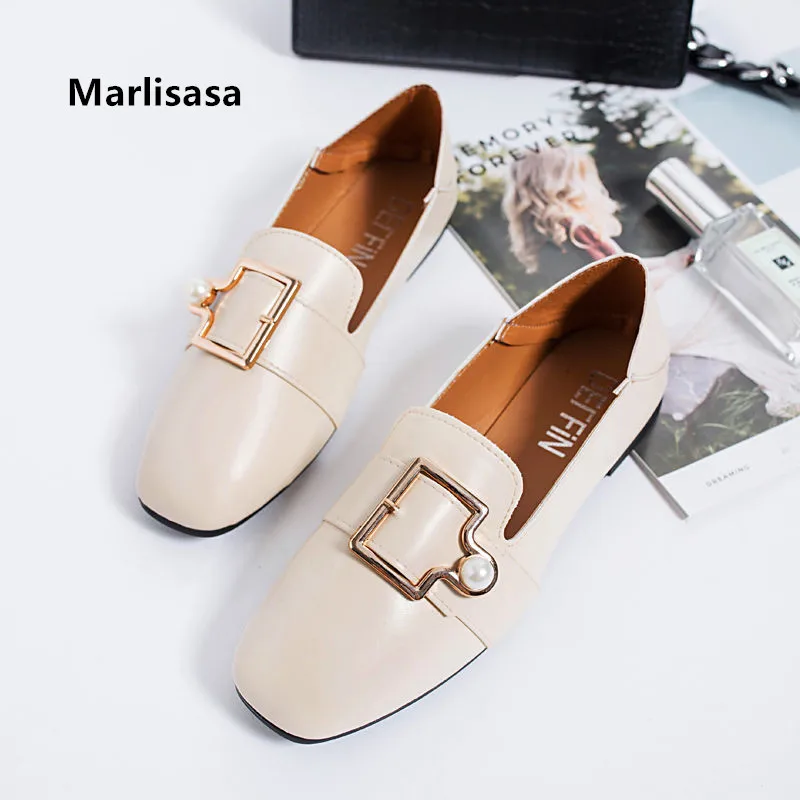 

Women High Quality Beige Soft & Comfort Flat Shoes Ladies Casual Stylish Slip on Loafers Zapatos De Mujer Classic Flats H5546