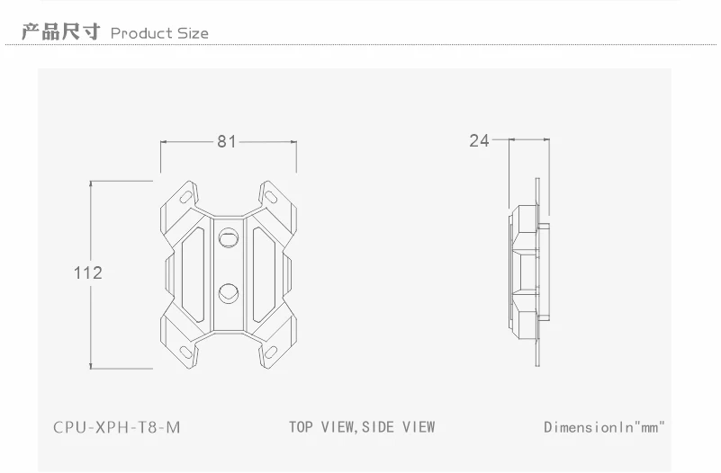 

Bykski CPU Water Block use for AMD RYZEN3000 AM3/AM3+/AM4 X570 Motherboard Socket / Full Metal Block Cooled Radiator