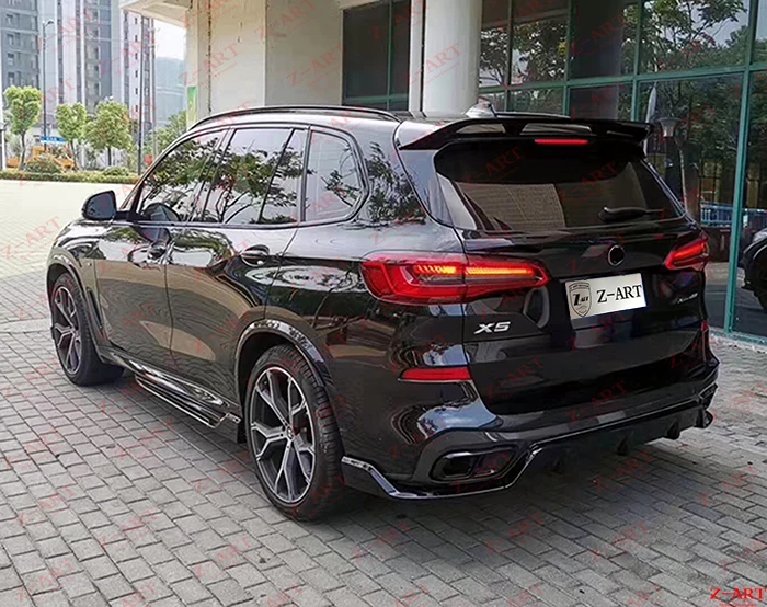 2019 Z ART для G05 X5 углеродное волокно заднее крыло задний спойлер крыш крылатых +