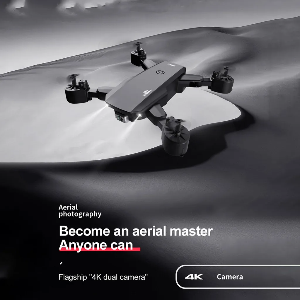 Дрон ZJXT2 камера 4K HD 2 4 ГГц WIFI FPV складной поворот на 360 ° | Игрушки и хобби