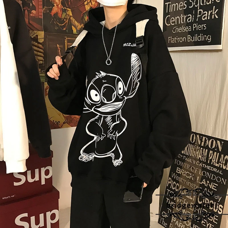 

Men's Loose Pullovers Hooded Sweatshirt Ins Autumn All-Match Handsome Casual Fashion Large Size High Quality Non Pilling
