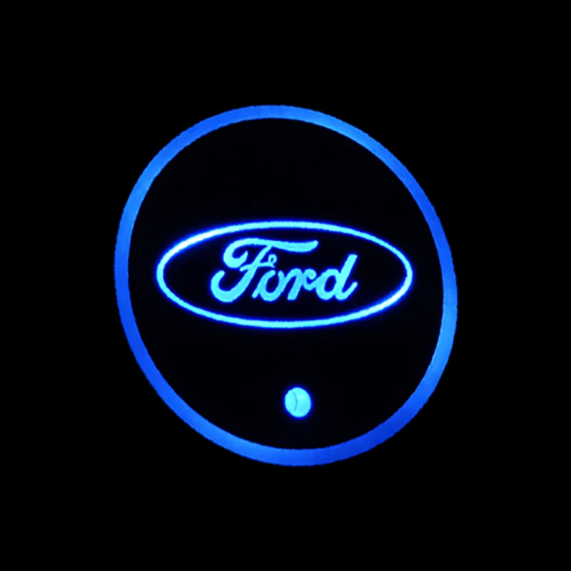 1 шт. модный автомобильный Стайлинг для Fords Fiesta Ecosport светодиодный светящийся