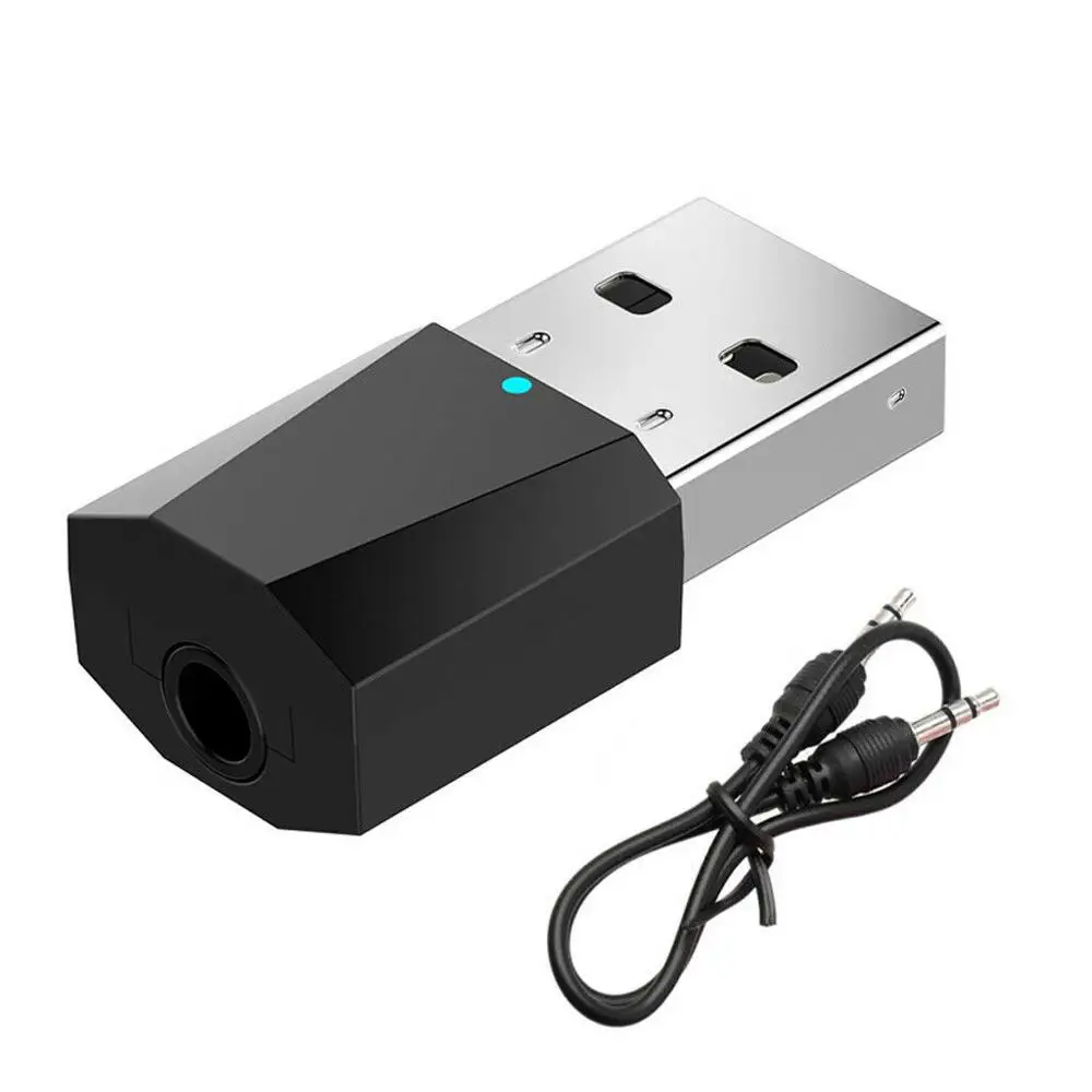 D9301 Портативный Bluetooth 3 аудио приемник передатчик мин стерео Bluetooth AUX RCA USB 3,5 мм разъем для ТВ ПК автомобильный комплект беспроводной адаптер - Цвет: D9301
