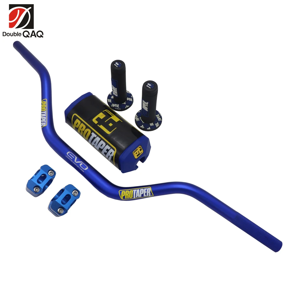 28 мм руль мотоцикла жировые бары + ручки Protaper бар коврик для грязи велосипеда SUZUKI