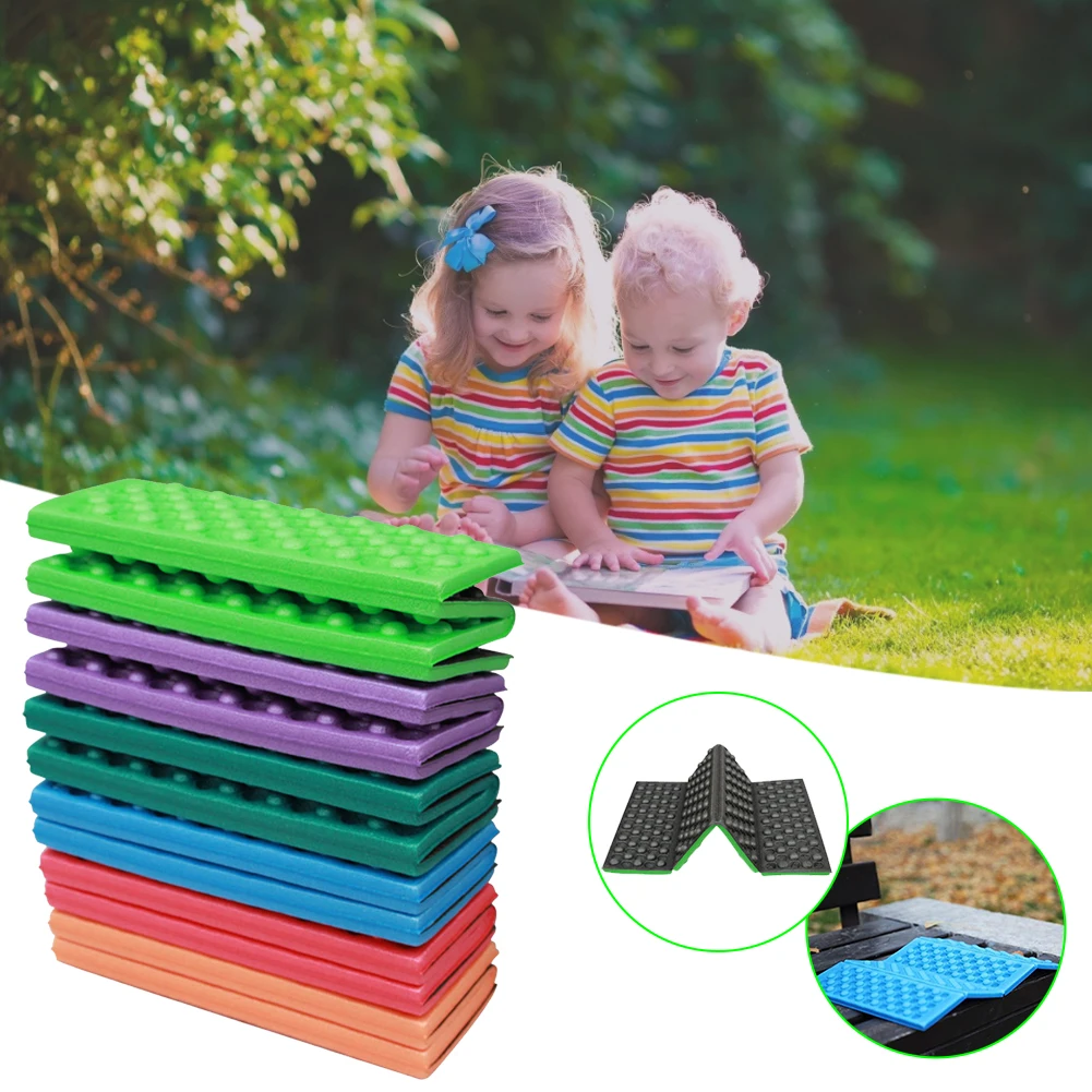 

Picnic Camping Mat Beach Moisture-Proof Foldable XPE Cushion Hiking Portable Small Mats Egg Trough Waterproof Pad Small Cushion