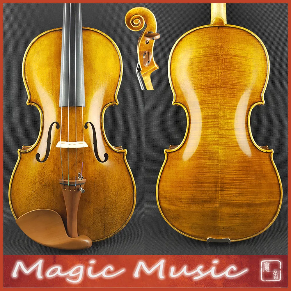 Мастер уровне! Копия Rogerius Bon Nicolai Amati Master viola Размер 410 мм#2200, русская ель и масляная лака ручной работы