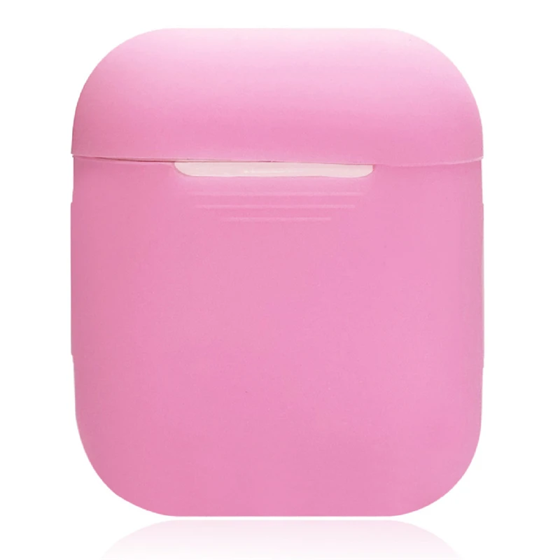 Pink Силиконовый чехол Briame для Apple Airpods, ударопрочный чехол для Apple, гарнитура для Airpods, ультра тонкий защитный чехол для Air Pods - Цвет: Pink