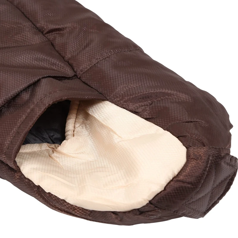 Водонепроницаемый гуманоидный спальный мешок с коричневым медведем симпатичный
