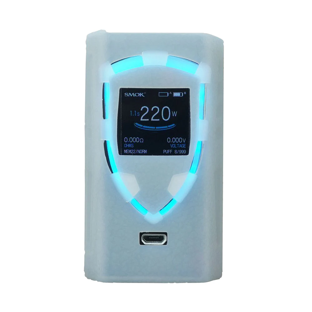 SMOK ProColor kit 225 W силиконовый чехол/рукав или резиновый силиконовый чехол-наклейка для SMOKTECH ProColor 225 W box mod - Цвет: clear