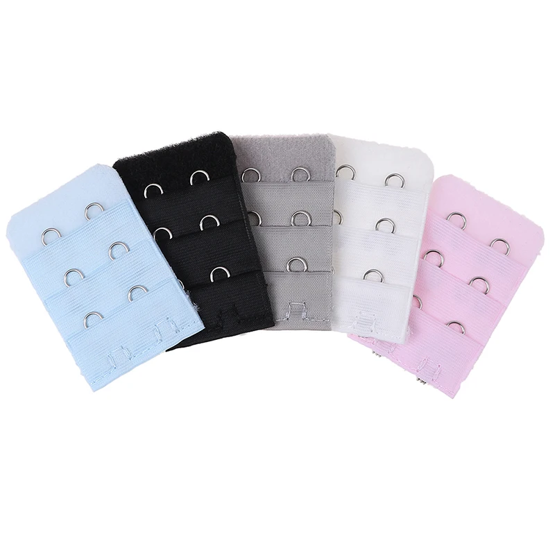 5pcs Bra Extender Clasp Strap Extension 3x2 Hooks Bra Set sewing Accessories