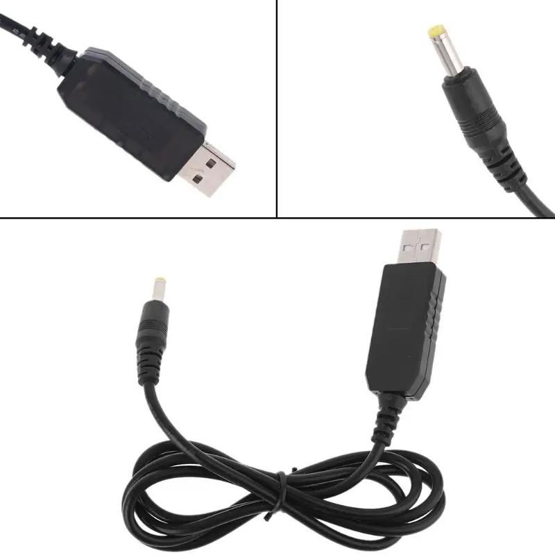 Кабель-преобразователь с USB на 12 В 3 0 А 4 0x1 7 мм | Электроника