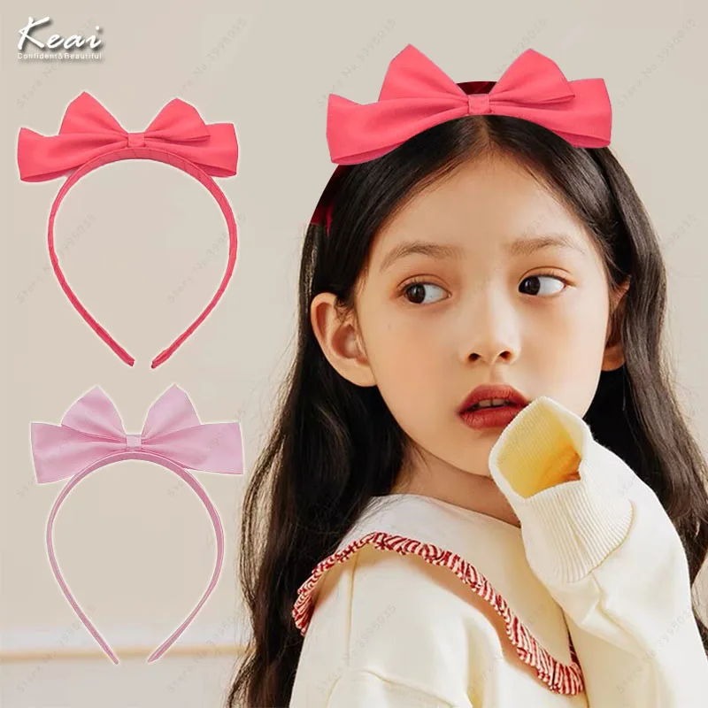 

Cute Princess Bows Hair Band Girls Scrunchies Non-slip Headbands Bowknot Hair Ties Children Bezel Kawaii Kids Hair Accessories
