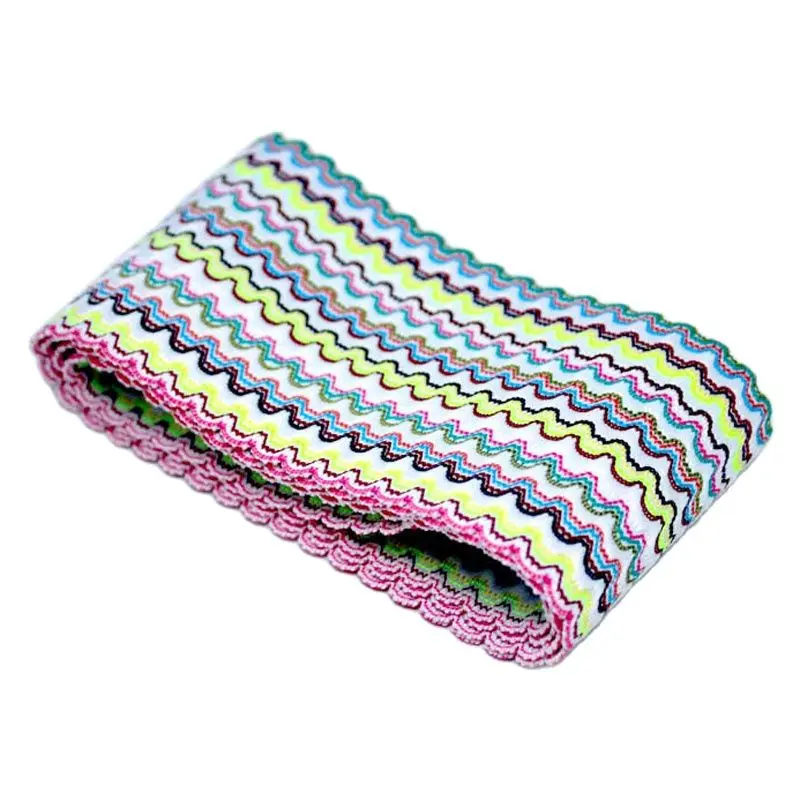 Цветная утолщенная вязаная эластичная лента/аксессуары для одежды пояс