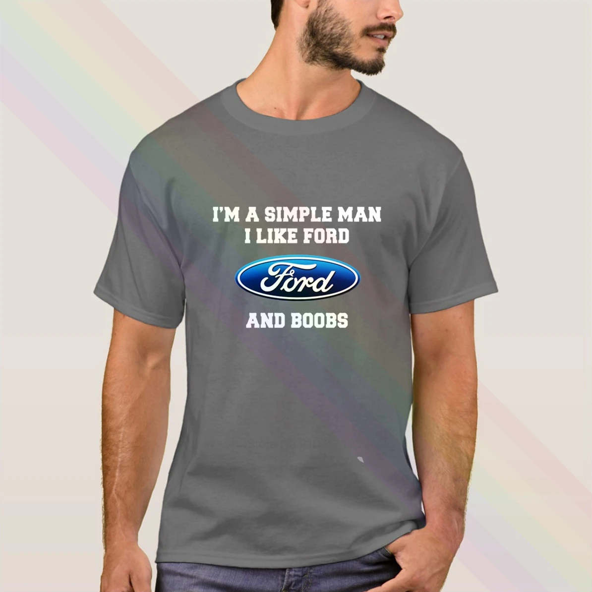 Я простой человек мне нравится футболка Ford And Boobs 2020 новейший Летний мужской