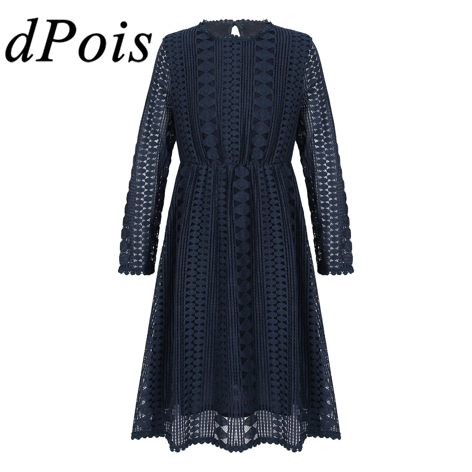 

Kids Dresses Elegant Lace Girl Dress Teenage Girls Dress Long Sleeve Spring Autumn Children Clothing Performance Dance Costume