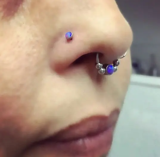 Популярные 16 Калибр (1 2 мм) из нержавеющей стали Опал BCR CBR козелка детской