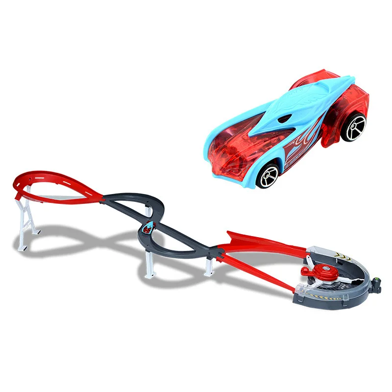 Hot Wheels Roundabout трек игрушки модели автомобилей классическая игрушка автомобиль подарок на день рождения для детей Pista Hotwheels Juguetes W5093