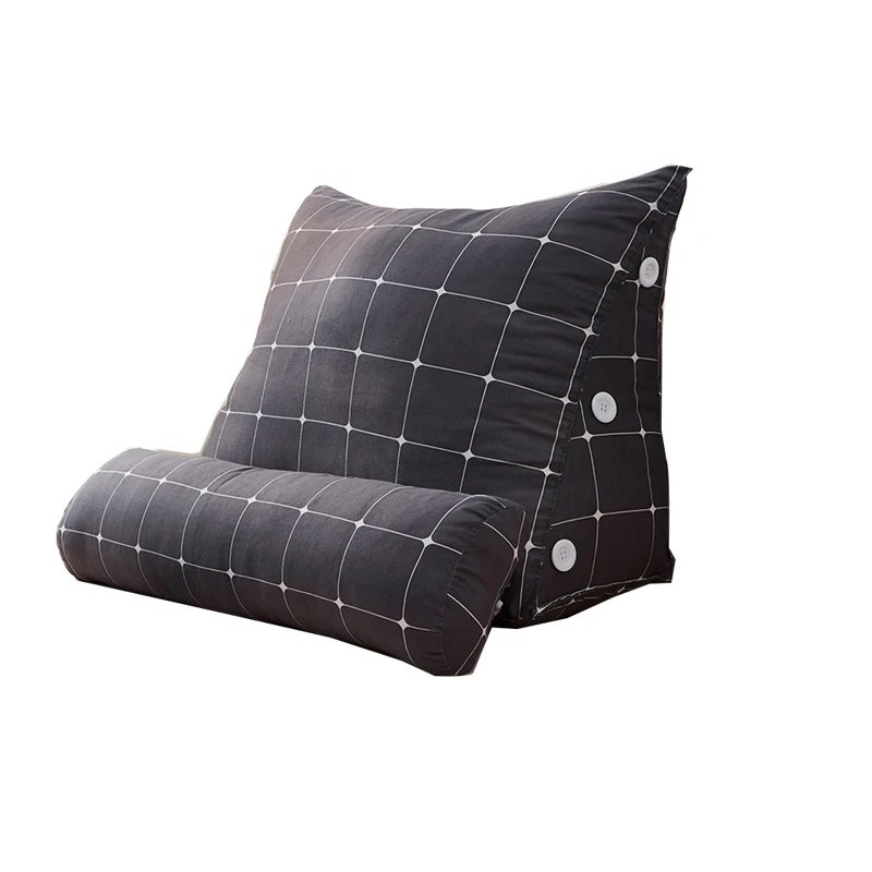 Треугольная диванная Подушка прикроватная подушка на спинку кресла офисные