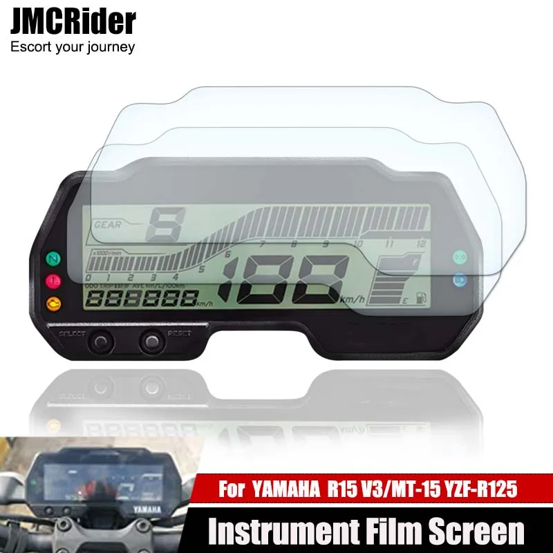 Защитная пленка от царапин на мотоцикл для экрана Yamaha R15 v3 2017-2020 детской модели MT15