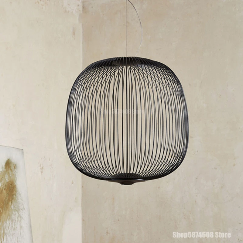 Foscarini спицы 1/2 подвесной светильник s современная светодиодная птичья клетка