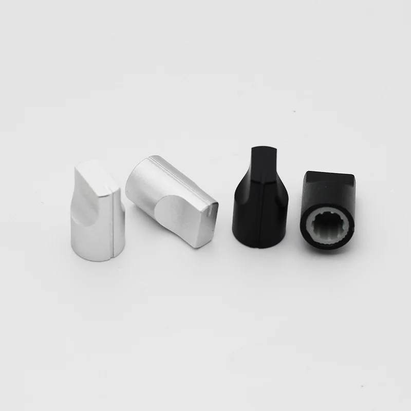 

Audio Amplifier Multi-coal Sound Box Tuning Button Diameter 10mm Height 17mm Solid Aluminum Potentiometer Knob