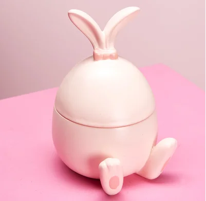 Коробочка для молочных зубов милый кролик ребенок Keepsake пояс пупка волос сувенир