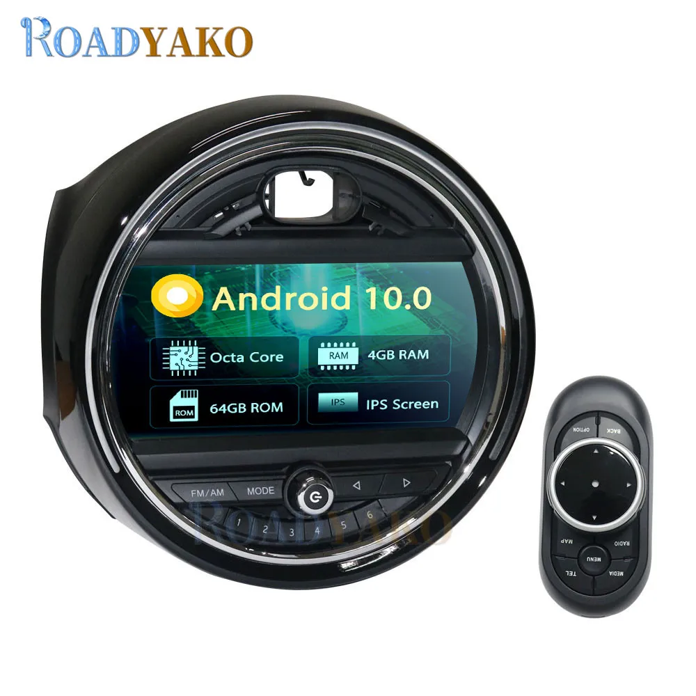 

Car Radio 9'' Android 10.0 4G 64G Multimedia Player DVD GPS Navigation Octa Core For Mini Cooper 2015-2017 Autoradio NBT System