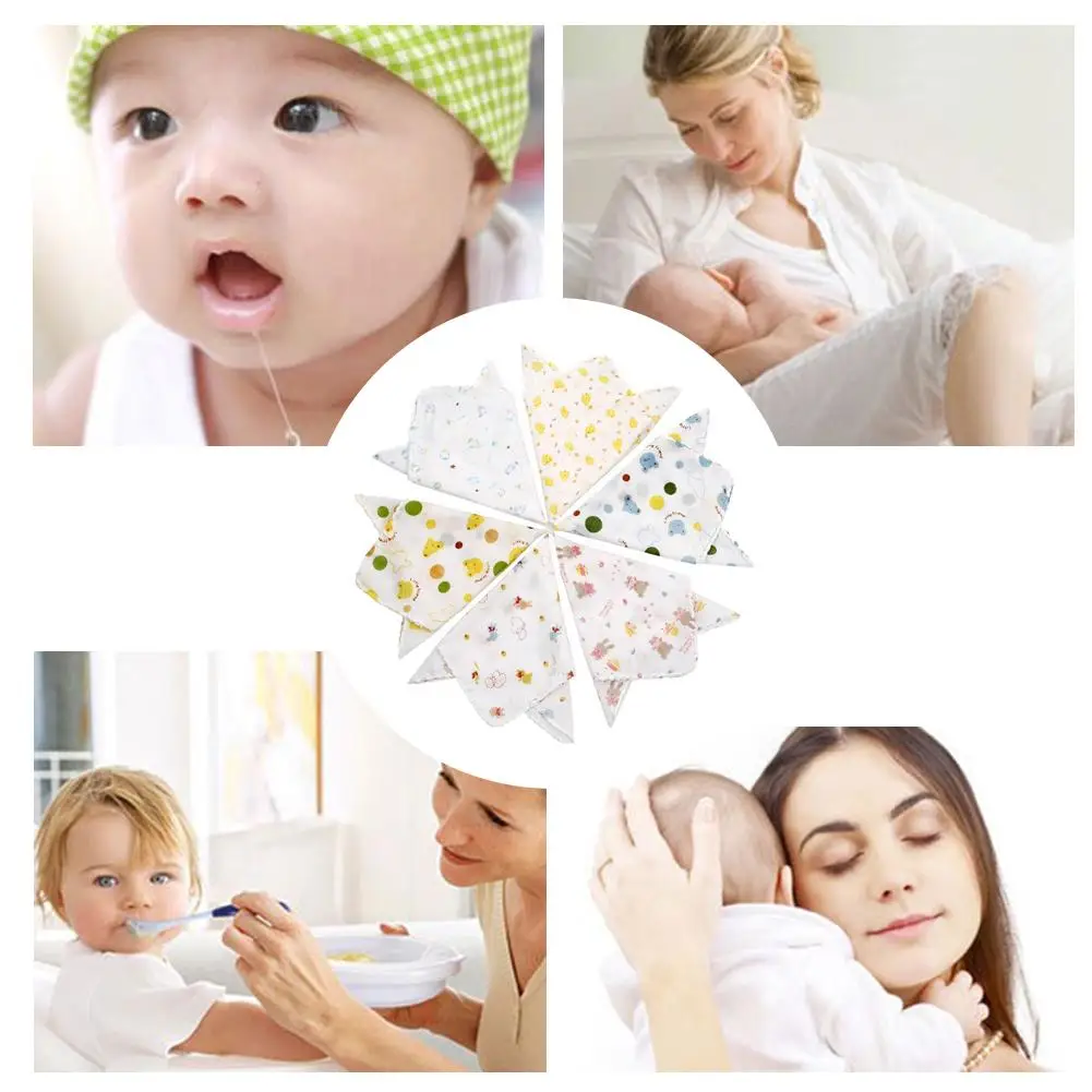 Baby Burp Cloths For Baby Girl Cotton Feeding Towels Burping Rag For Toddler Children Saliva Towel Washcloth
