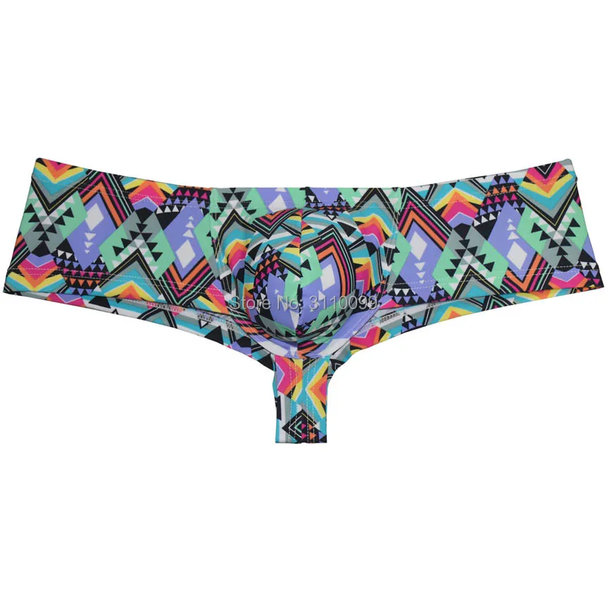 Мужские Разноцветные Повседневные бразильские боксеры нижнее белье нежные