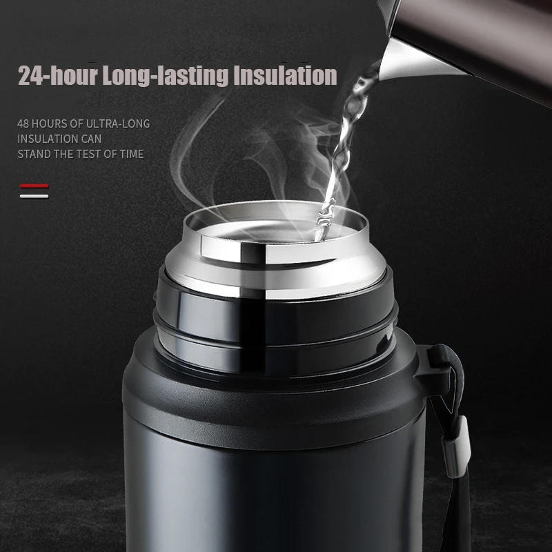 Термос из нержавеющей стали с двойными стенками 304 800 мл | Дом и сад