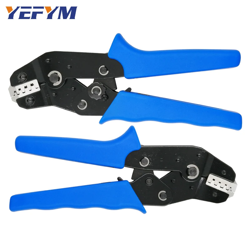 YEFYM SN-2549 0,08-1 мм2 обжимные плоскогубцы набор 8 челюстей для трубки/штепсельной пружины/изоляции/неизоляции большинства типов клемм инструменты