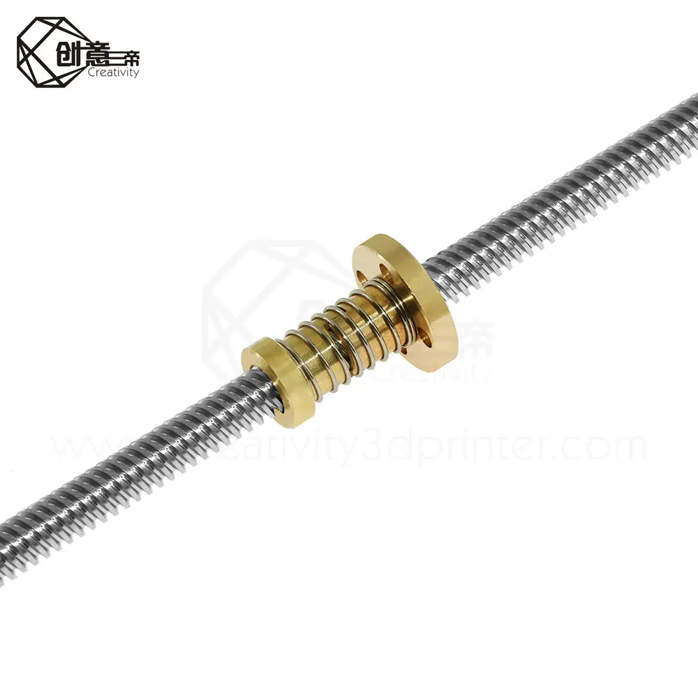 Противоударная пружинная гайка T8 зазорная для 8 мм Acme винтовые винты с резьбой