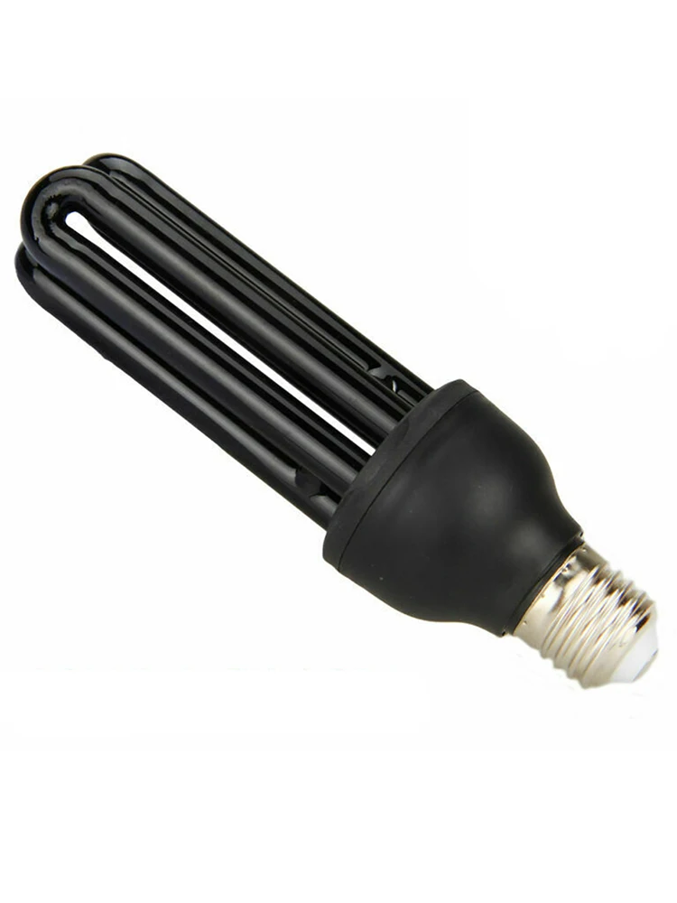 E27 UV светильник люминесцентный черный CFL лампы бактерицидные 110/220V
