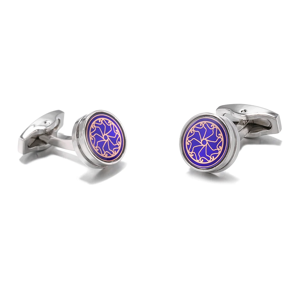 Мужские свадебные запонки с различными звеньями 839 | Украшения и аксессуары