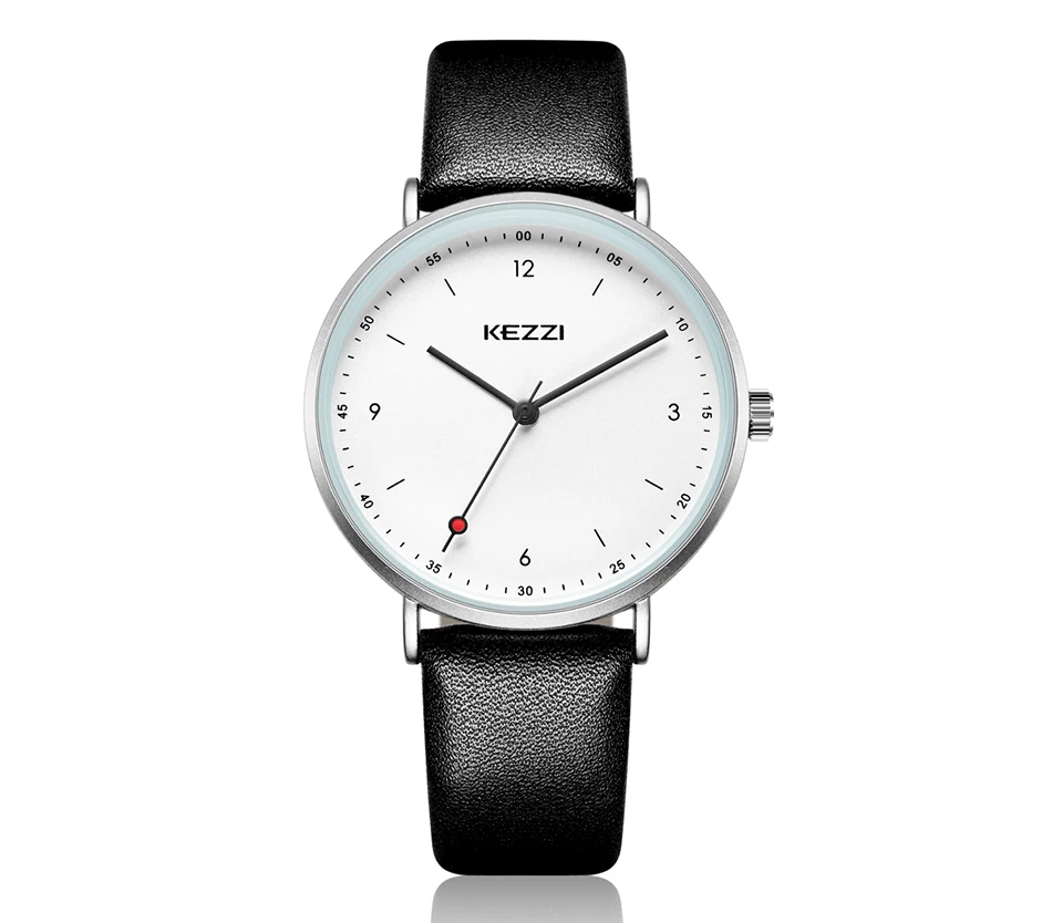 KEZZI Новые мужские и женские кварцевые часы для пары, модные деловые часы, мужские часы, женские часы, подарки