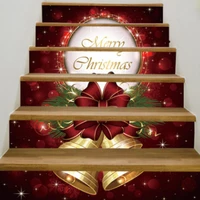 chirstmas decoration christmas tree reindeer stair sticker living room stairs floor decal staircase home living stair stickers