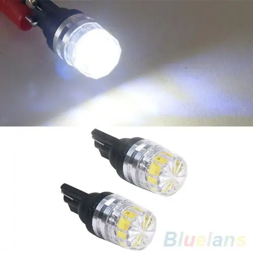 

2 шт., белые светодиодные лампы T10 T15 5050-SMD