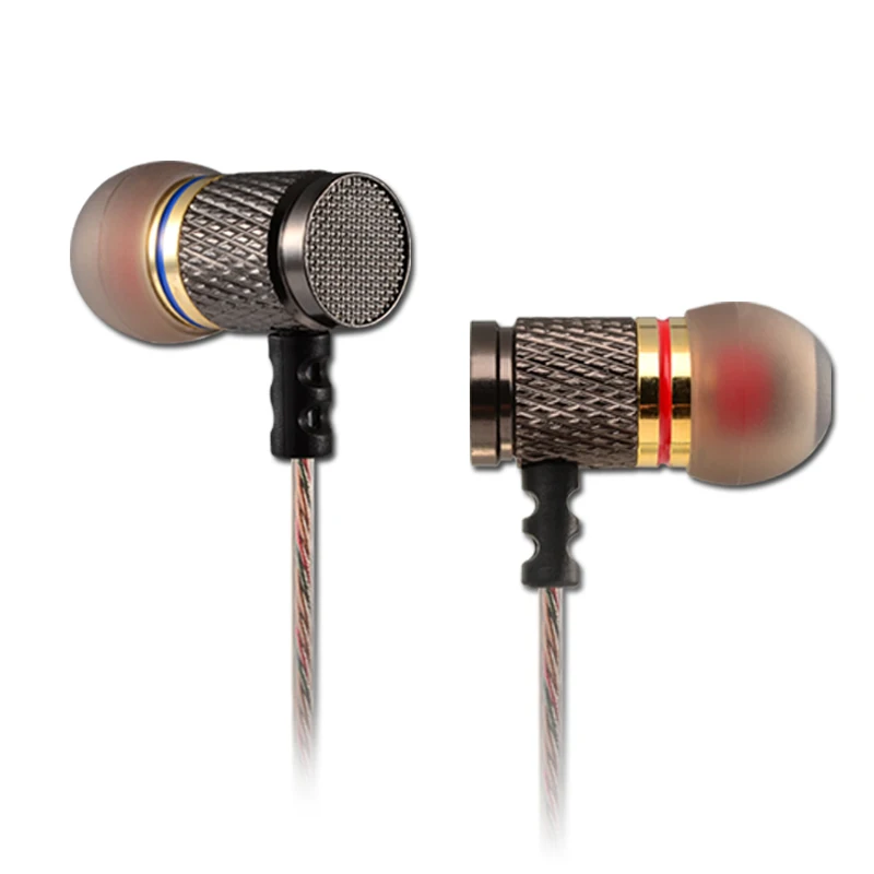 KZ ED2 EDR1 Spot in ear наушники проводные металлические музыкальные бас шумоподавляющие
