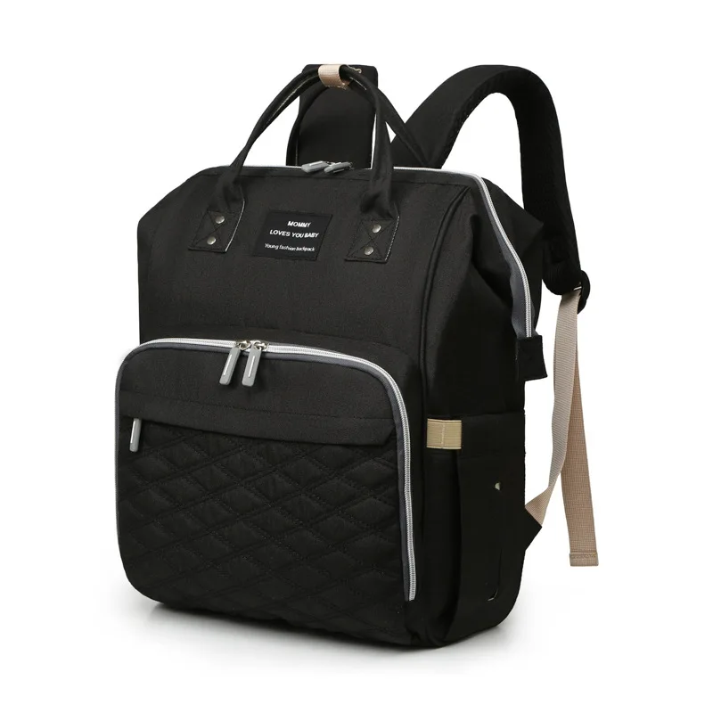 

USB Large Capacity Diaper Bag Backpack Waterproof Maternity Bag Baby for Mom Nursing Bags with USB Interface Mummy Travel Bag