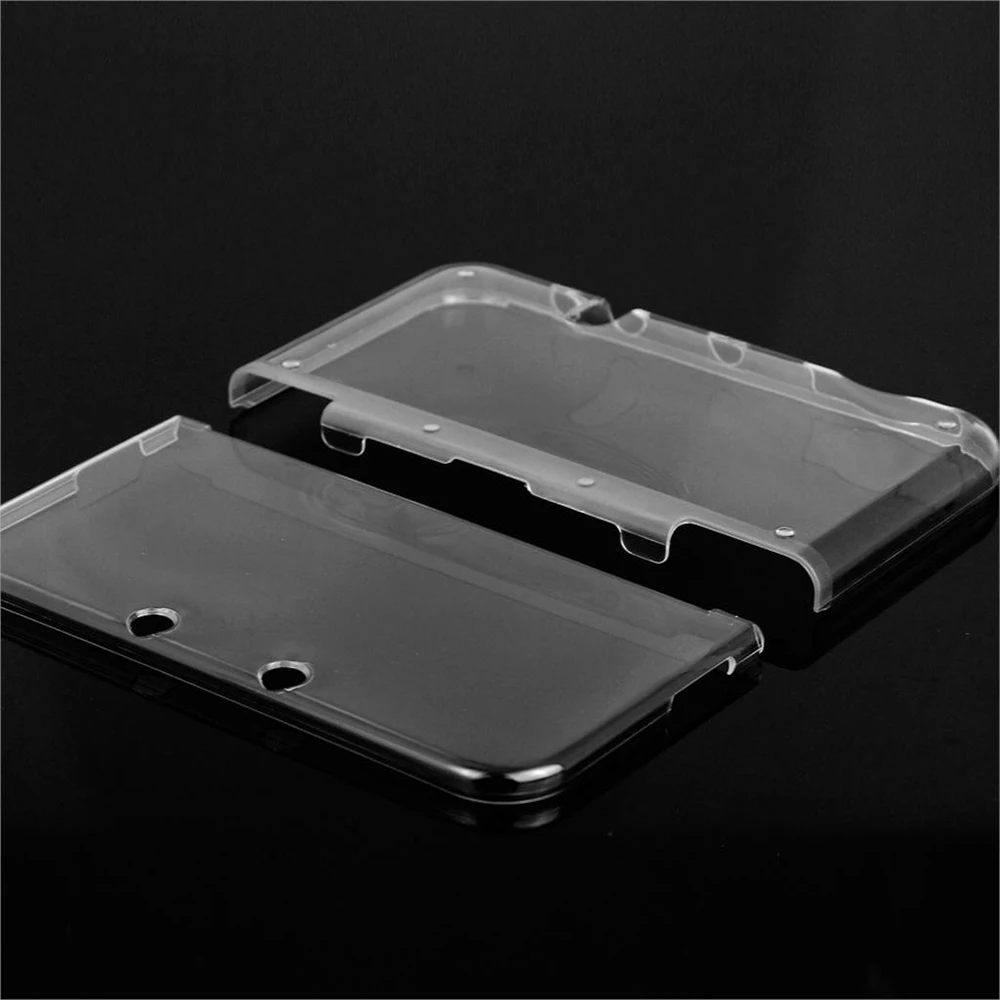 Лидер продаж прозрачная Пластик прозрачного хрусталя чехол для 3DS XL защитный жесткий чехол кожаный чехол Обложка Для nintendo 3DS XL LL