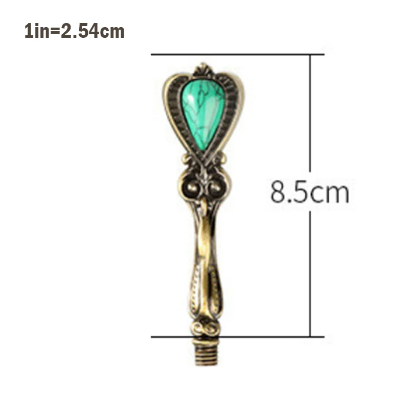 Retro Gemstone Sealing Wax Stamp Handle DIY Hobby Tools Seal Replace Head Bead Spoon Craft Gift | Дом и сад