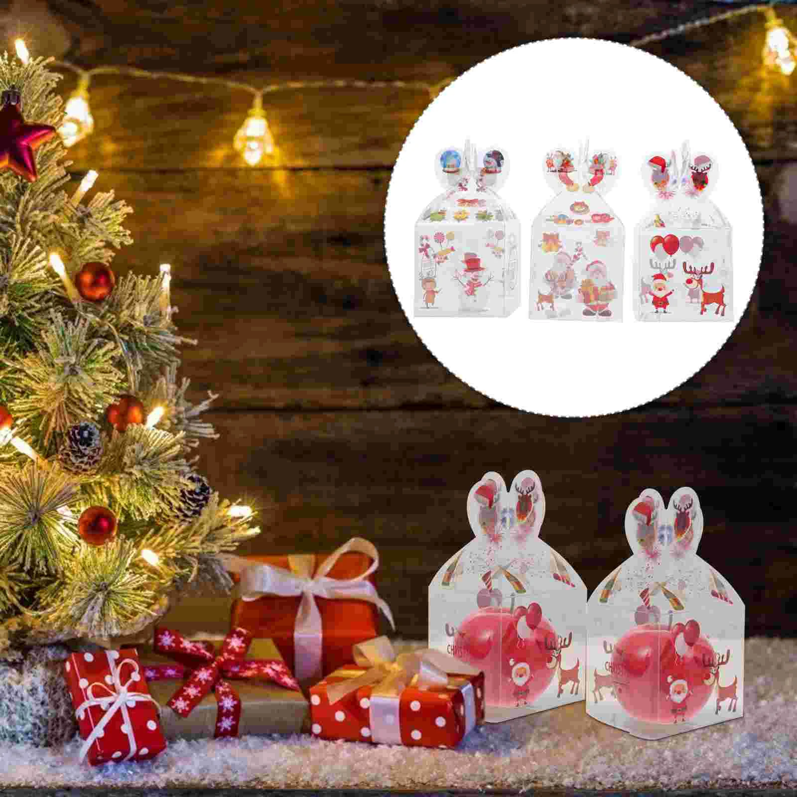 

30 шт., прозрачный чехол в виде печенья